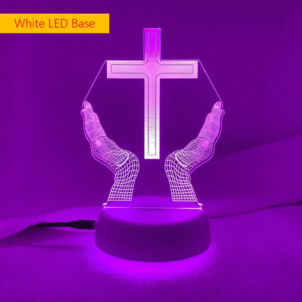 Christian Cross Spiritual Neon Light