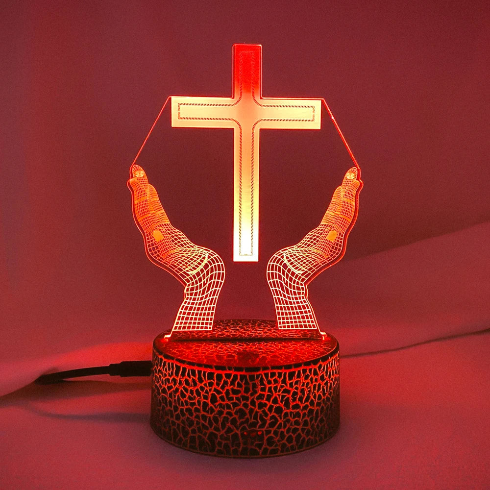 Christian Cross Spiritual Neon Light