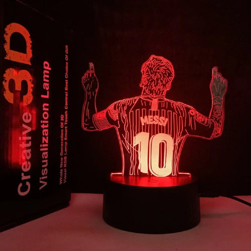 Lionel Messi Neon Light
