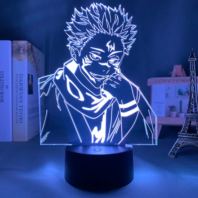 Ryomen Sukuna Jujutsu Kaisen Neon Light